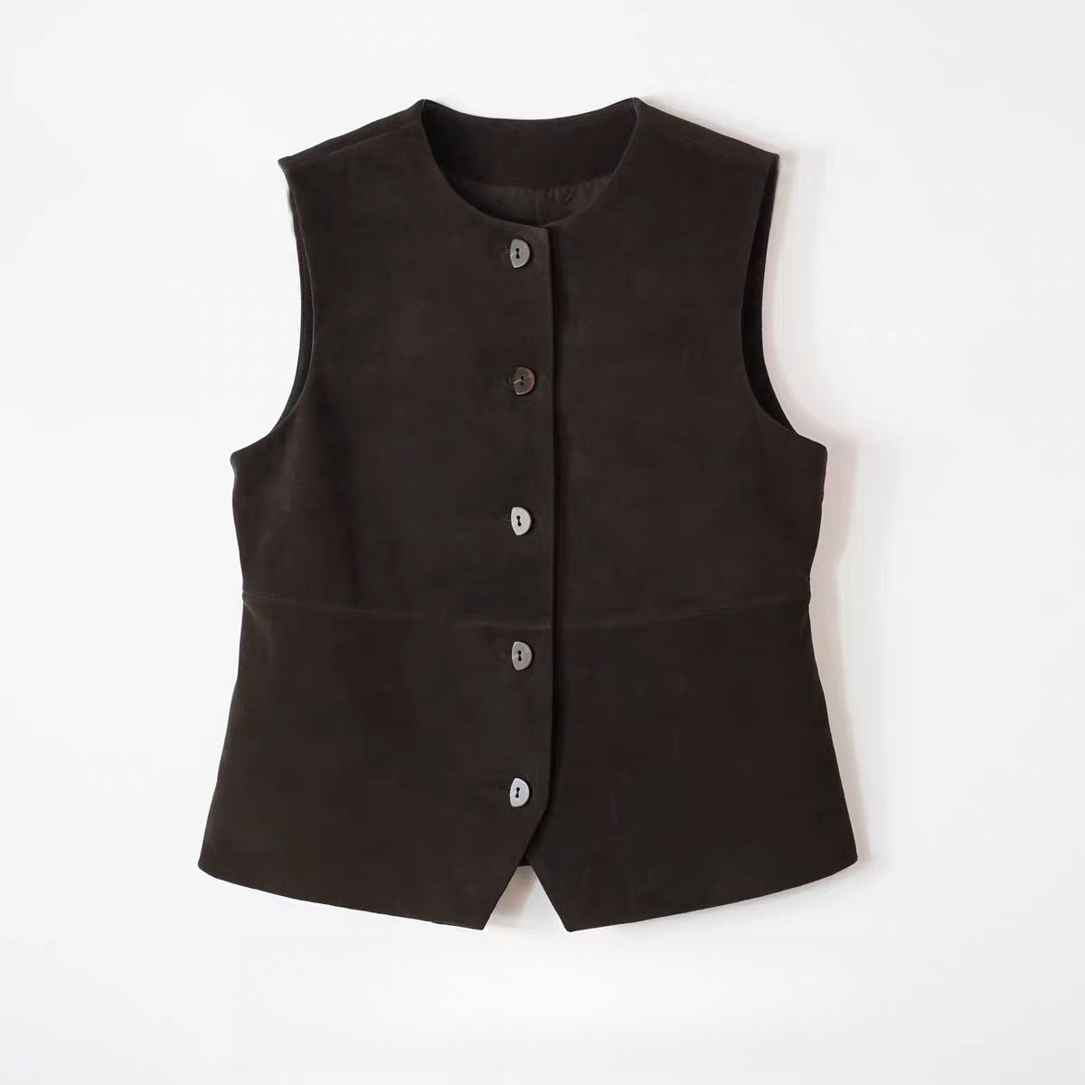 Winter Clothing Kids - Retro Kid Suede Leather 100% Sheepskin