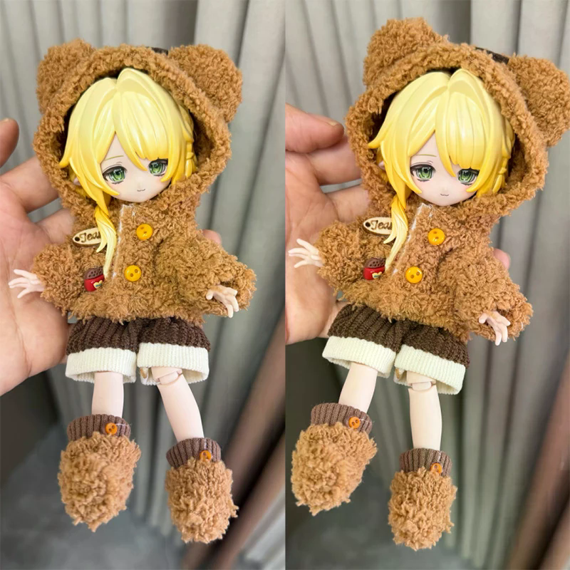 Winter Clothing Dress Up - Cute Furry Winter Outfit For 30cm