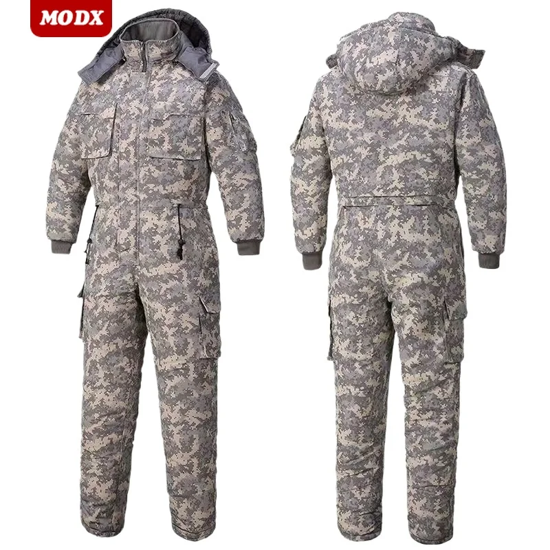 Men Winter Thicken One-piece W - مراجعة Winter Clothing Storage وسعره