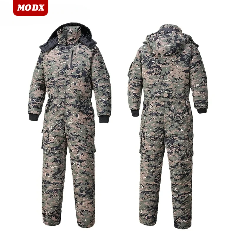 Men Winter Thicken One-piece W - مراجعة Winter Clothing Storage وسعره