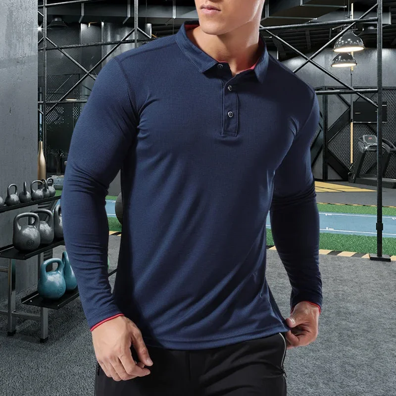Men Running Sport Shirts Tops  - مراجعة Winter Clothing Men وسعره