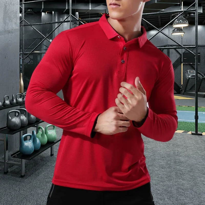 Men Running Sport Shirts Tops  - مراجعة Winter Clothing Men وسعره