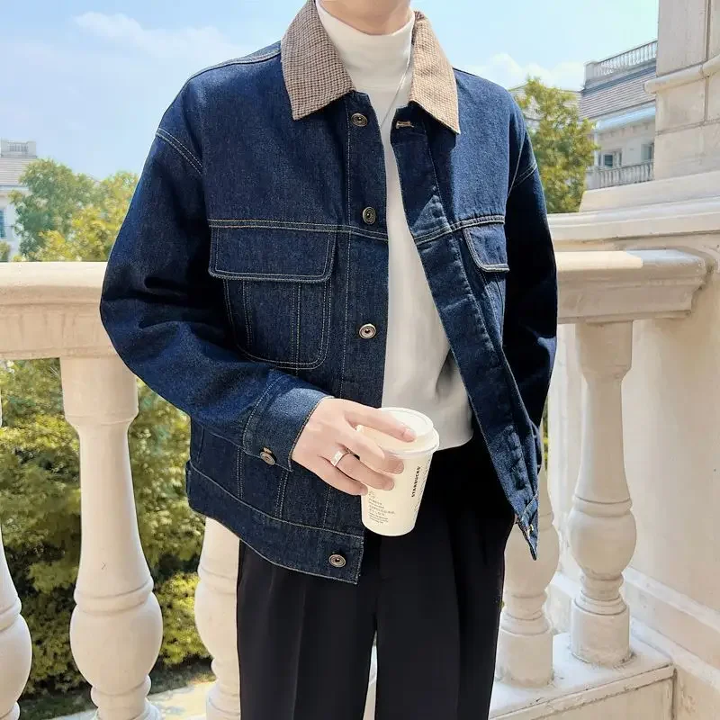 Men's Denim Jacket Trendy High - مراجعة Quality Winter Clothing Jacket وسعره