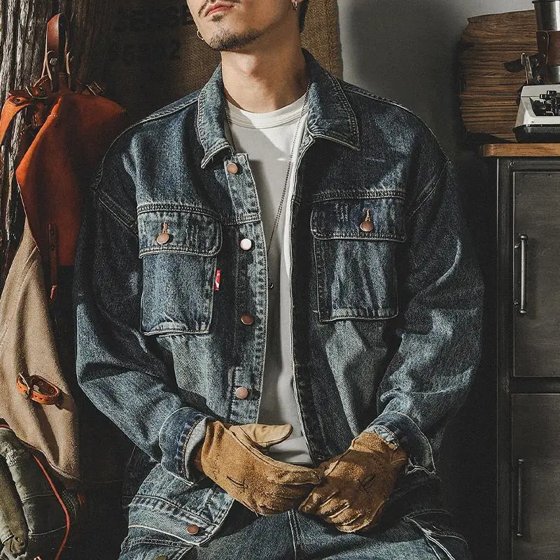 Trendy Loose Denim Jackets Man - مراجعة Quality Winter Clothing Jacket وسعره