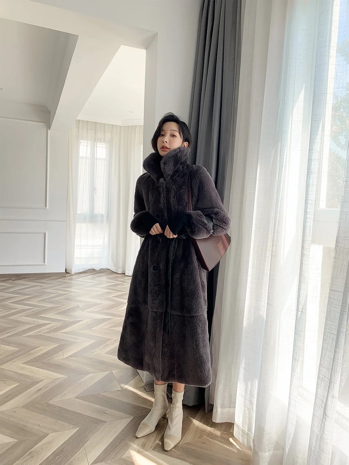 High Quality Real Rex Rabbit F - مراجعة Quality Winter Clothing Jacket وسعره