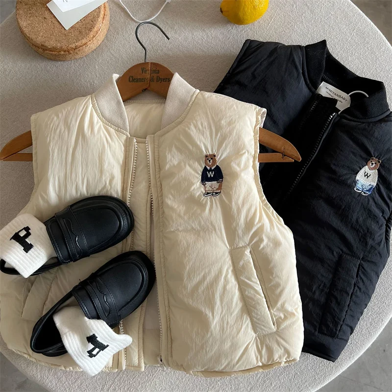 Boys and girls' outerwear embr - مراجعة Winter Clothing Looks وسعره