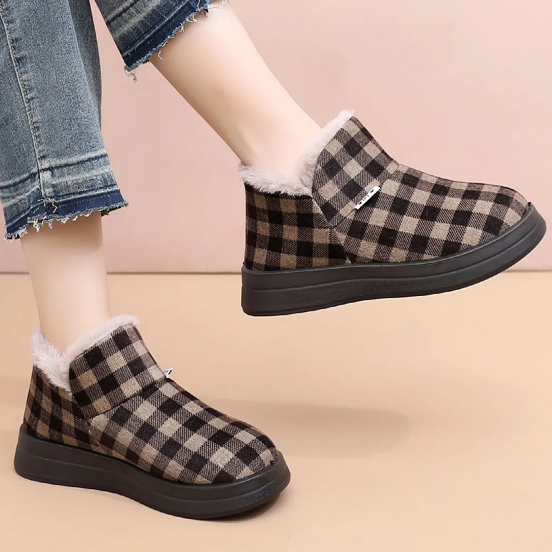 Warm Fleece Lined Snow Boots W - مراجعة Snow Boot Fur Lined وسعره