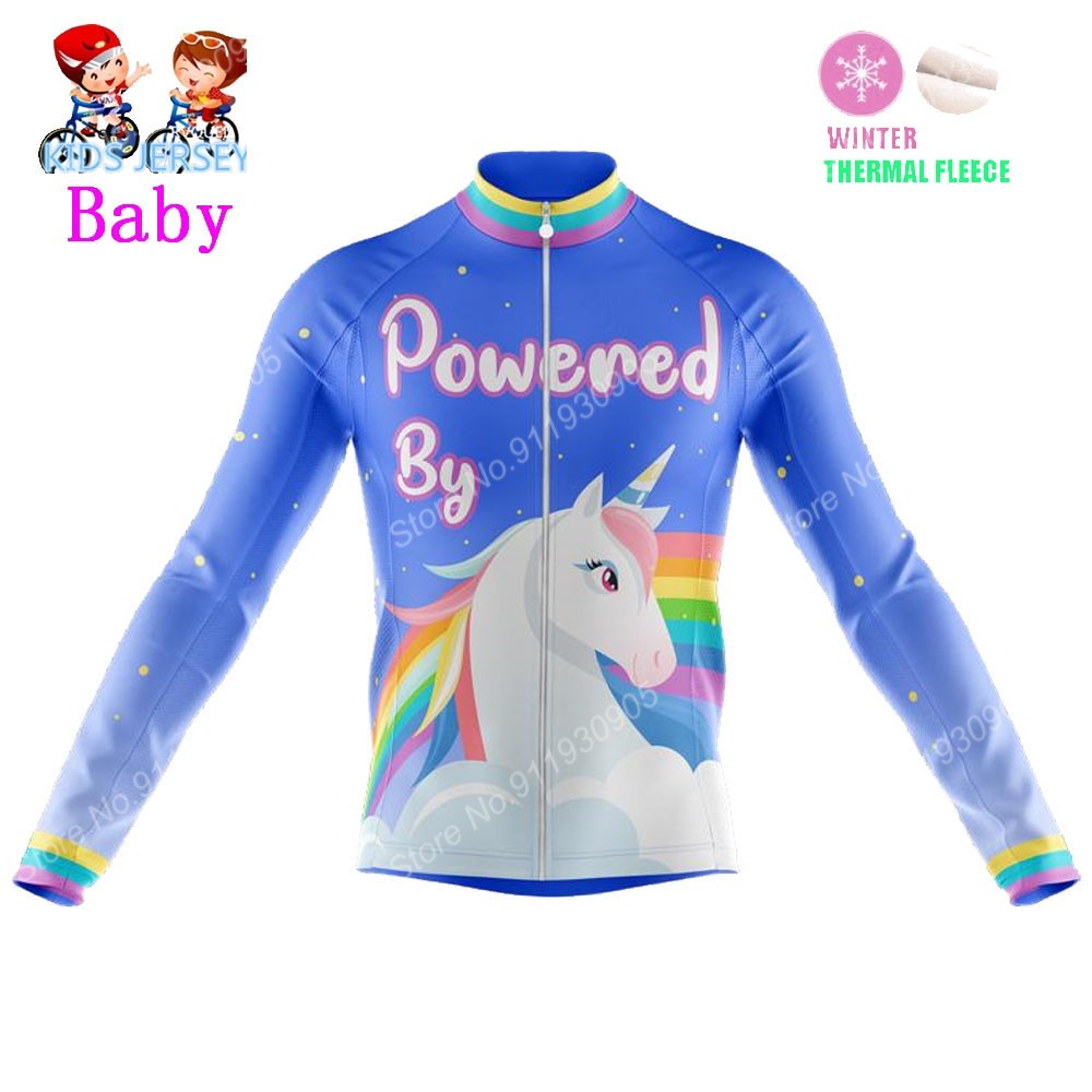 2022 Kids Unicorn Cycling Jers - مراجعة Winter Clothing Kids وسعره