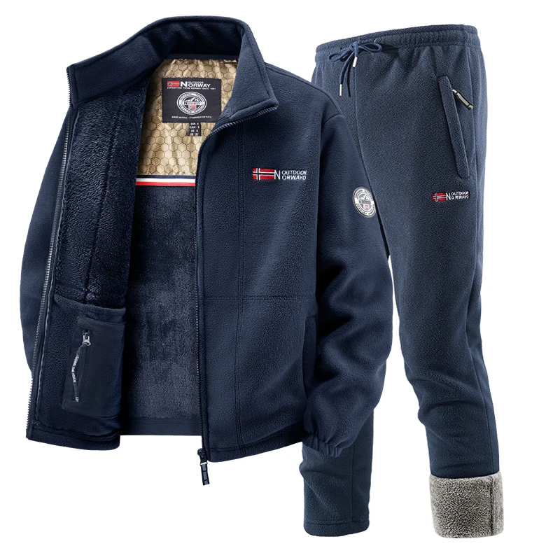 Mens Winter Fleece Tracksuit S - مراجعة Winter Clothing Men وسعره