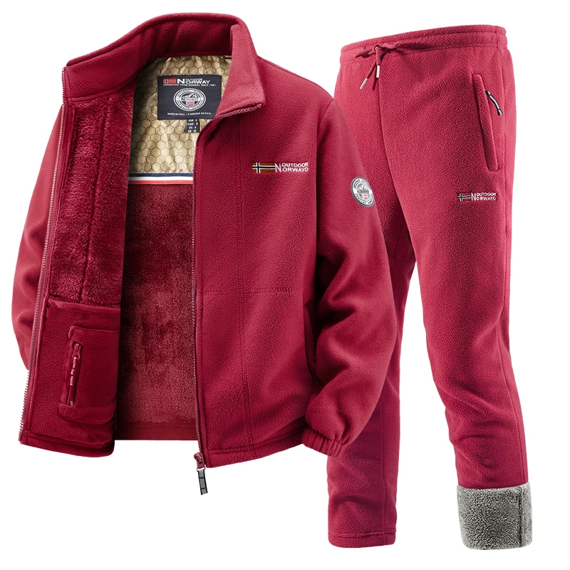Mens Winter Fleece Tracksuit S - مراجعة Winter Clothing Men وسعره