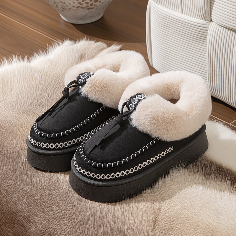 Winter Fluffy Women's Slippers - مراجعة Winter Clothing Material وسعره