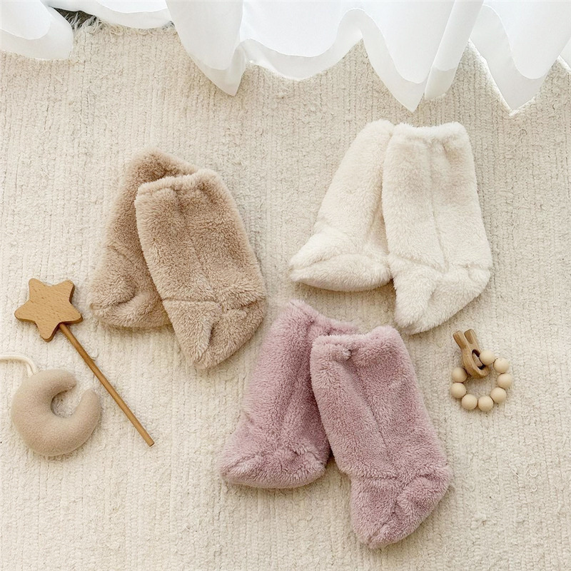 Warm Winter Baby Socks Coral F - مراجعة Winter Clothing Baby وسعره
