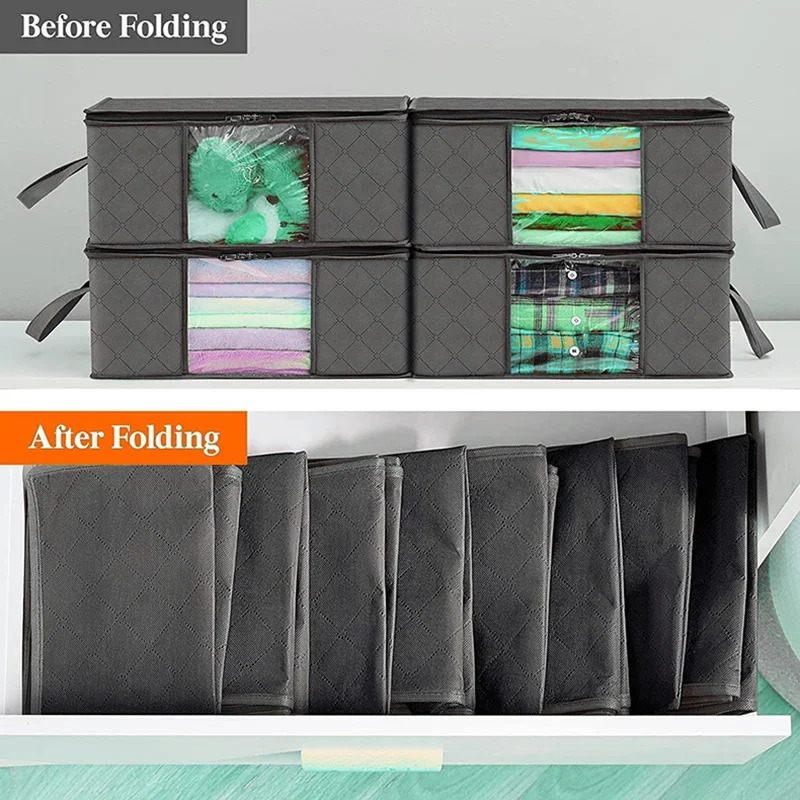 1/3pc Large Capacity Clothes S - مراجعة Winter Clothing Storage وسعره