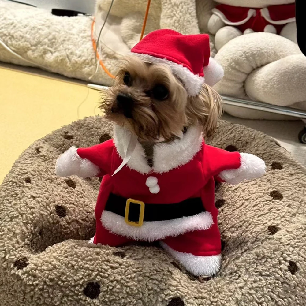 Christmas Clothes For Dogs Cat - مراجعة Winter Clothing Dress Up وسعره