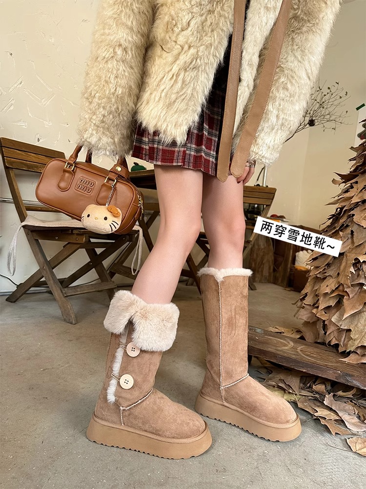 Winter Plush Lined Extra Warm  - مراجعة Snow Boot Fur Lined وسعره