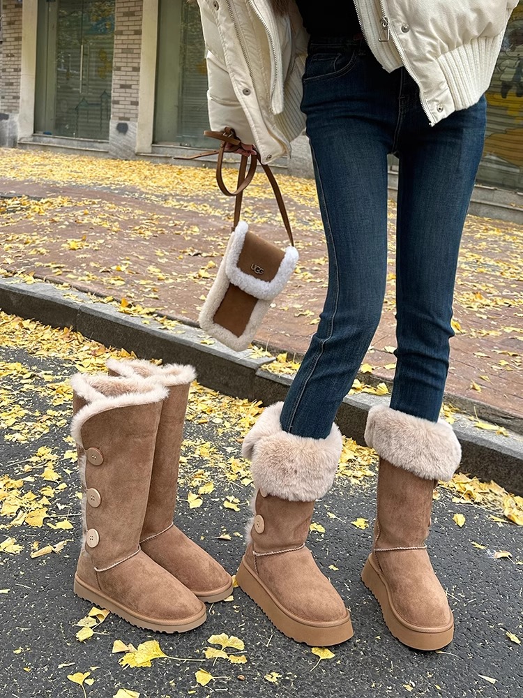 Winter Plush Lined Extra Warm  - مراجعة Snow Boot Fur Lined وسعره