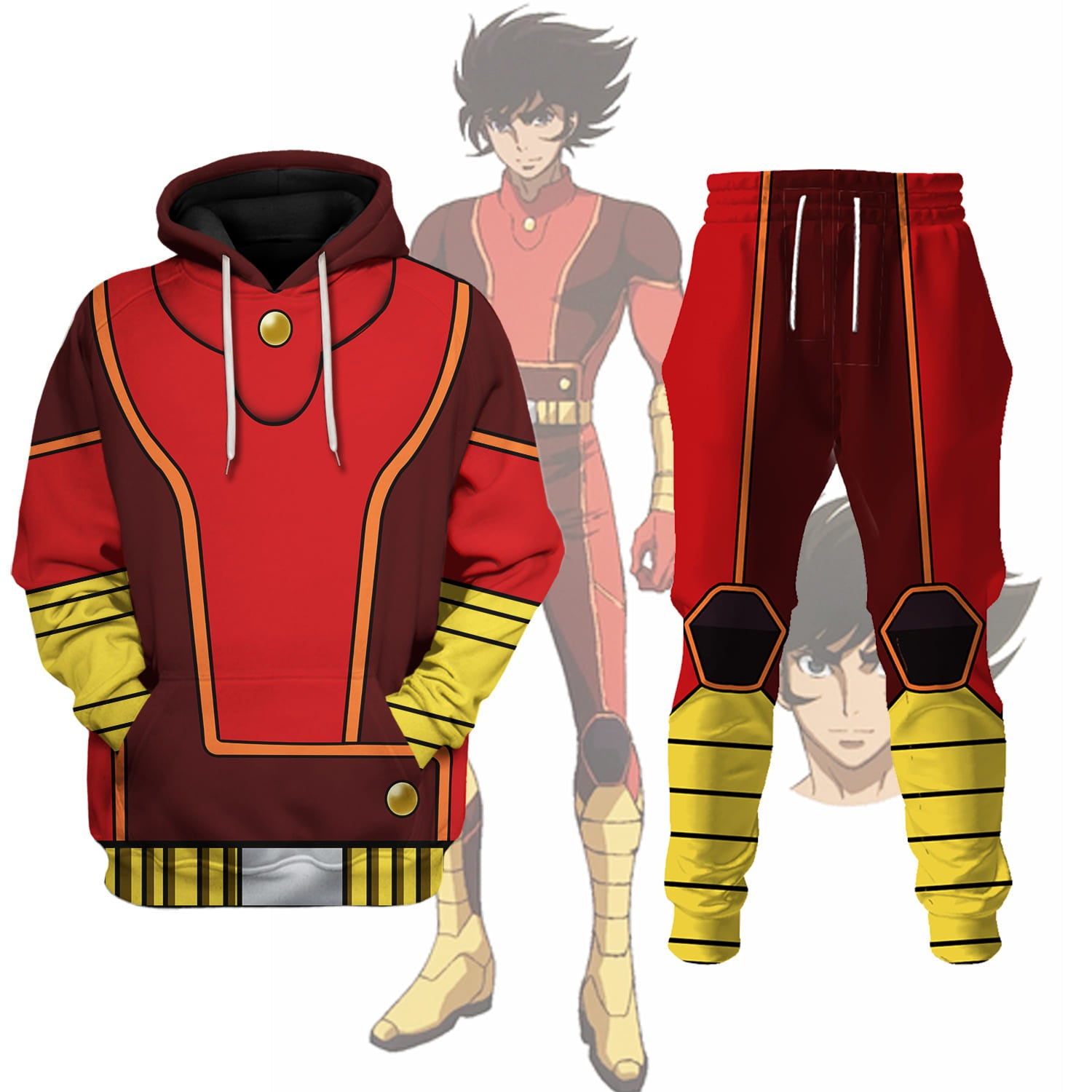 Anime Mazinger Z Cosplay 3D Pr - مراجعة Winter Clothing Men وسعره