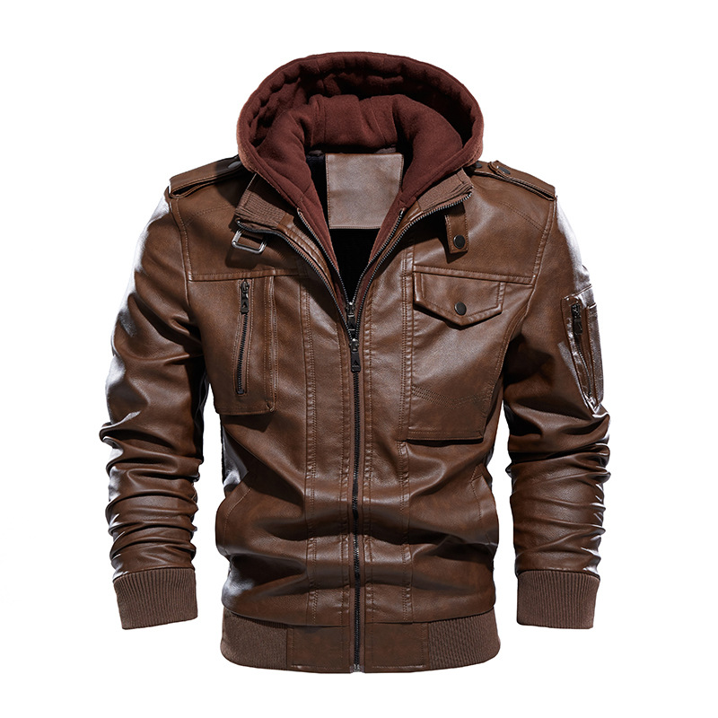 Winter Men's Leather Jacket Hi - مراجعة Quality Winter Clothing Jacket وسعره