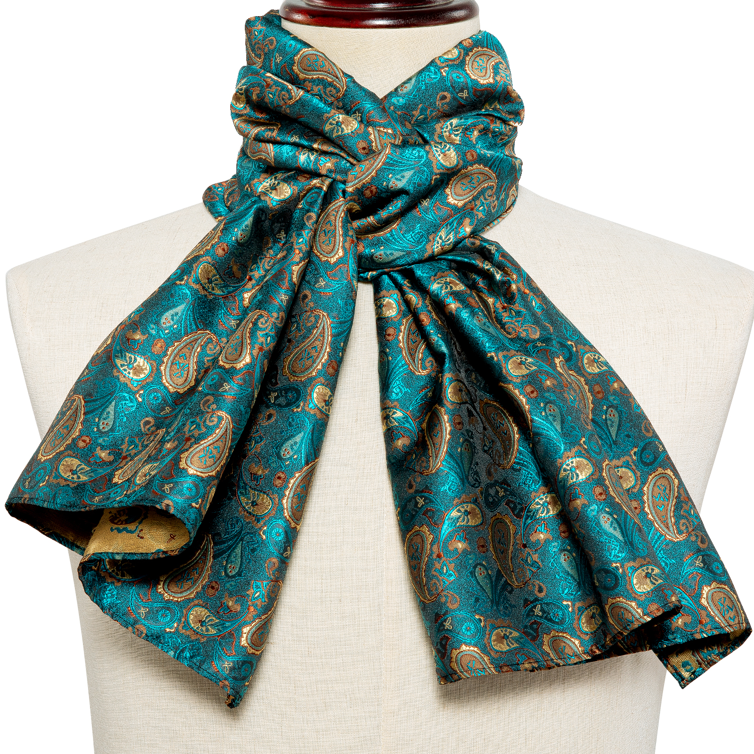 New Fashion Men Scarf Green Ja - مراجعة Winter Clothing Men وسعره