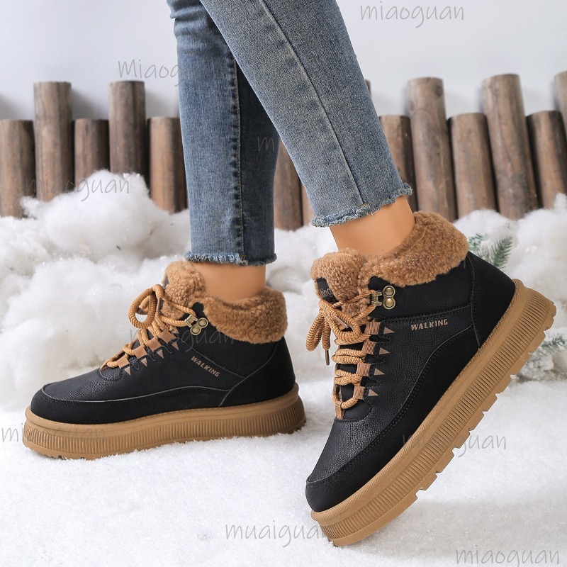 Plus Size 36-41 Winter Snow Bo - مراجعة Snow Boot Fur Lined وسعره