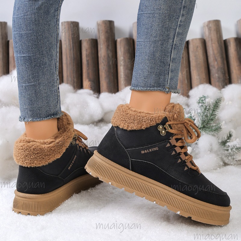 Plus Size 36-41 Winter Snow Bo - مراجعة Snow Boot Fur Lined وسعره