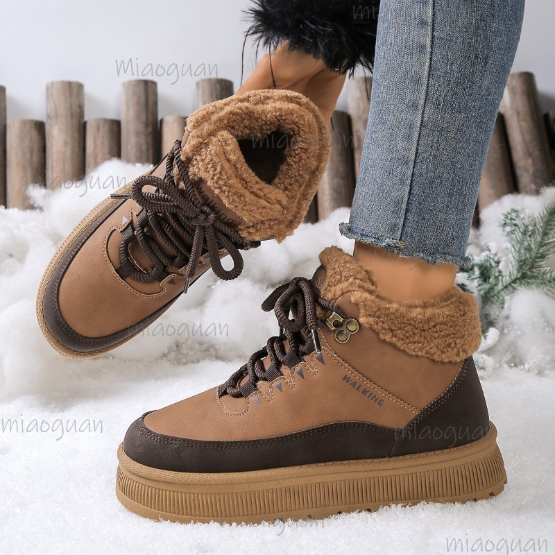Plus Size 36-41 Winter Snow Bo - مراجعة Snow Boot Fur Lined وسعره