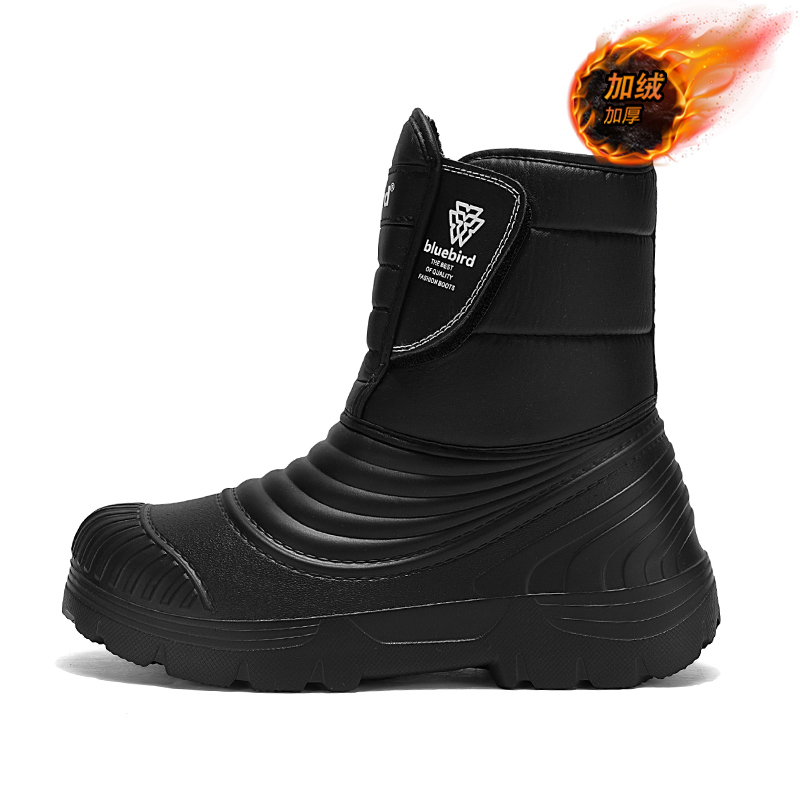 Waterproof Snow Boots Large Si - مراجعة Winter Clothing Material وسعره
