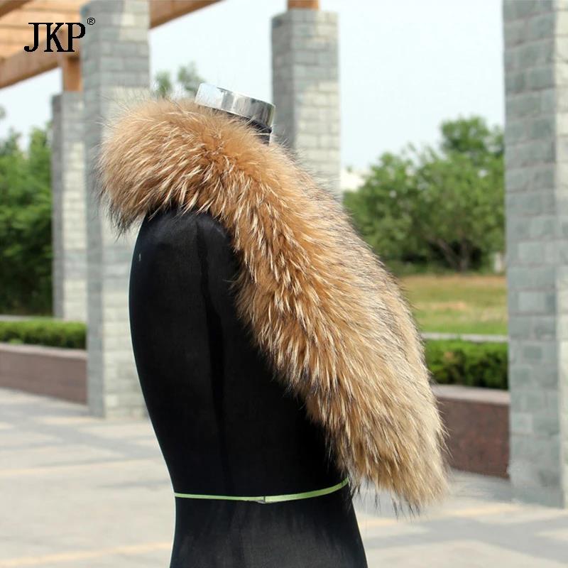 Natural Fur Collar Real raccoo - مراجعة Winter Clothing Outdoor وسعره