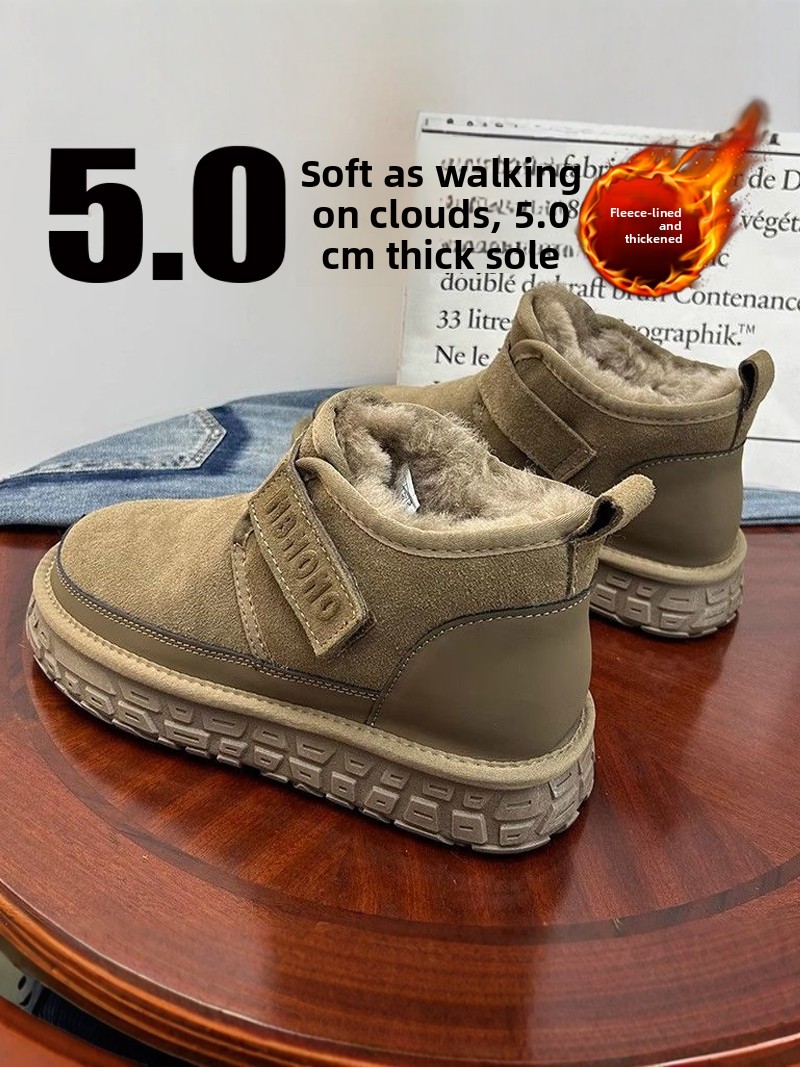 Men's Winter Snow Boots Fleece - مراجعة Snow Boot Fur Lined وسعره