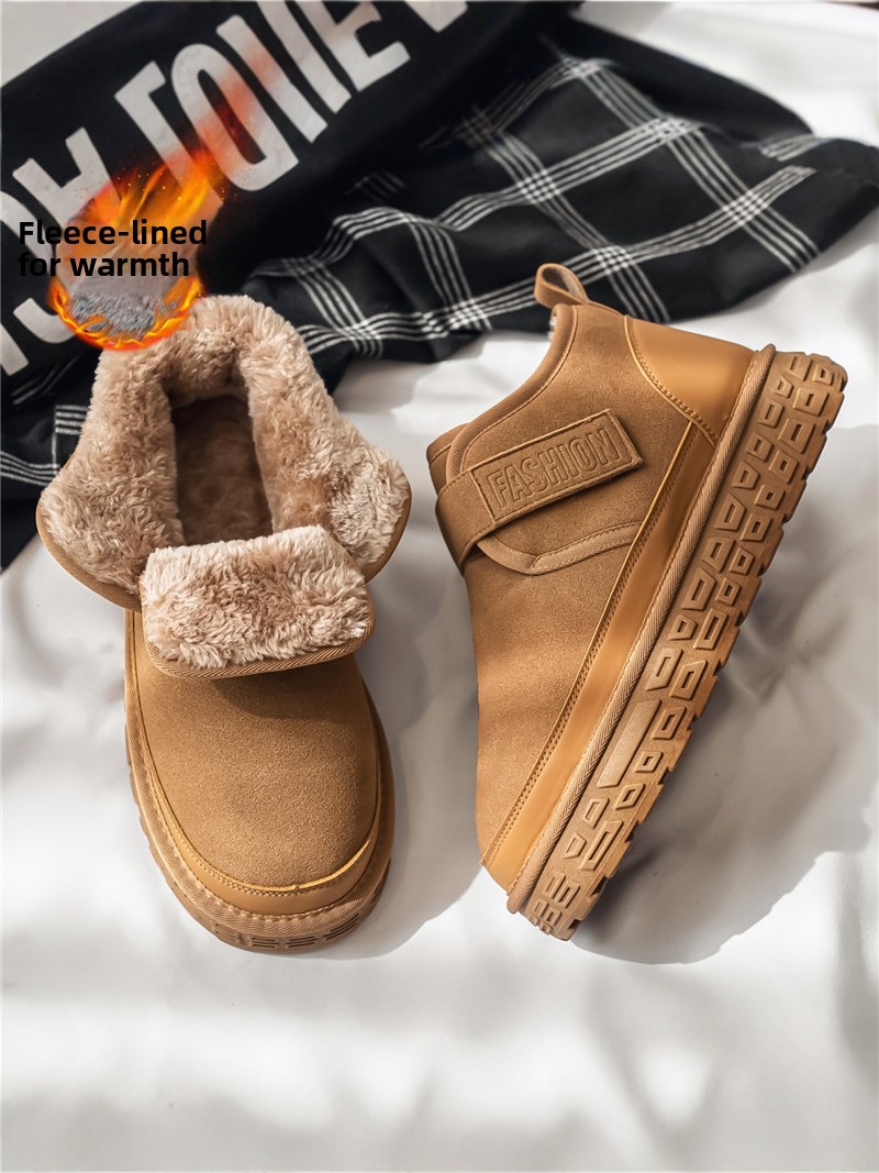 Men's Winter Snow Boots Fleece - مراجعة Snow Boot Fur Lined وسعره