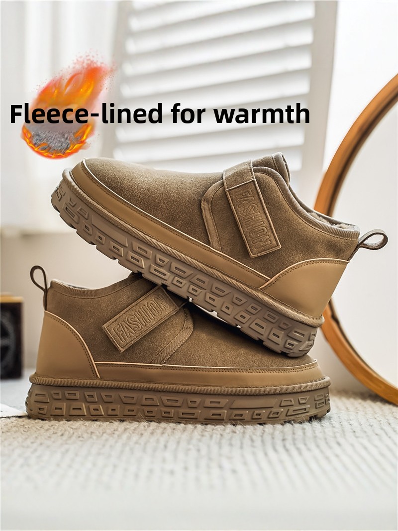 Men's Winter Snow Boots Fleece - مراجعة Snow Boot Fur Lined وسعره