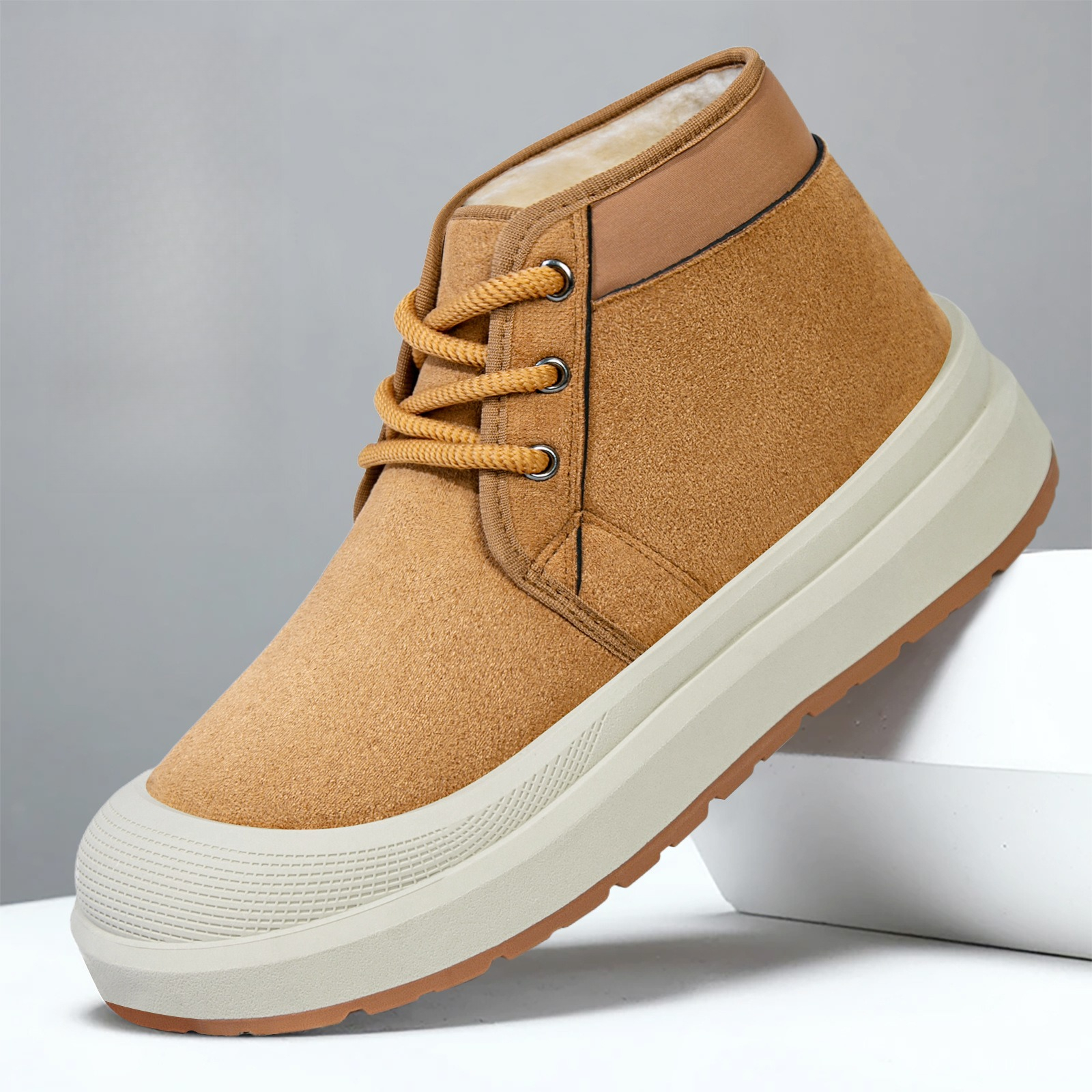 Winter Men's Snow Boots Warm F - مراجعة Snow Boot Fur Lined وسعره