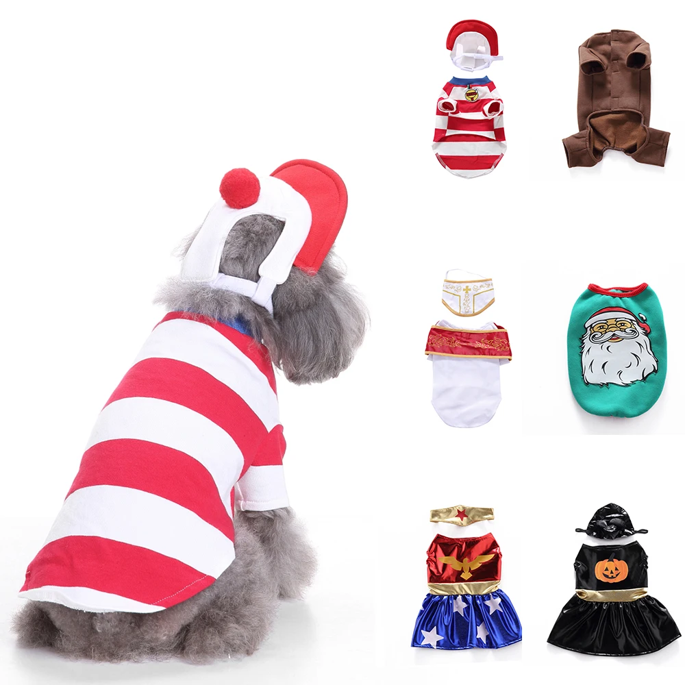 Pet Christmas Cosplay Dog Clot - مراجعة Winter Clothing Baby وسعره