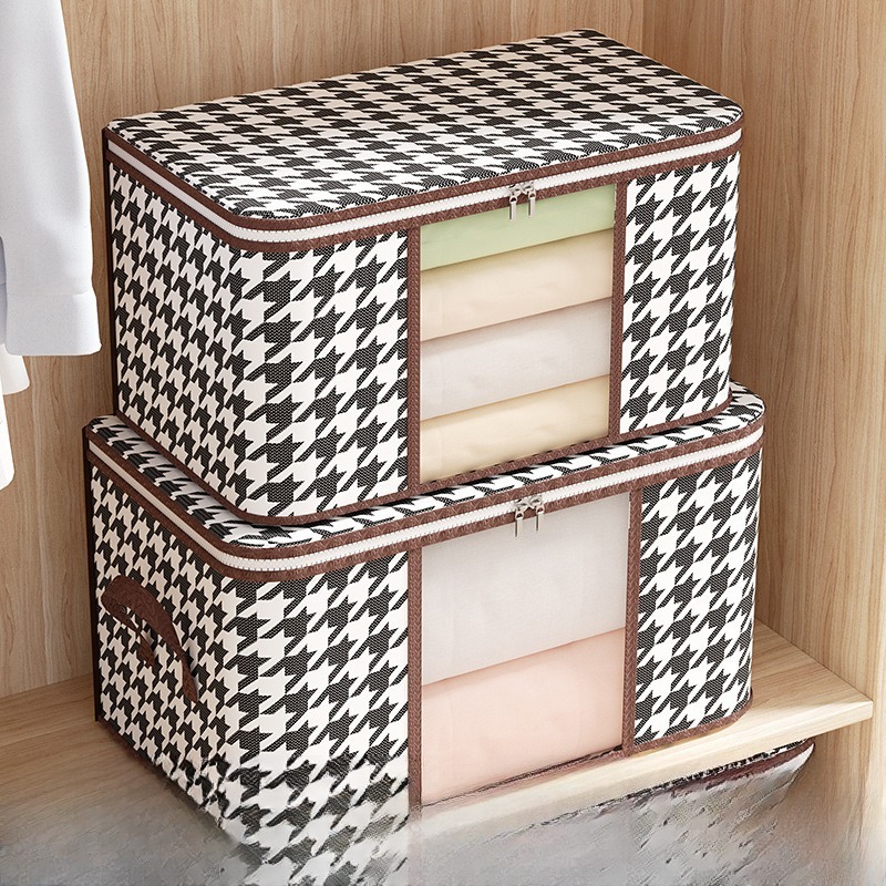 New style Houndstooth Storage  - مراجعة Winter Clothing Storage وسعره