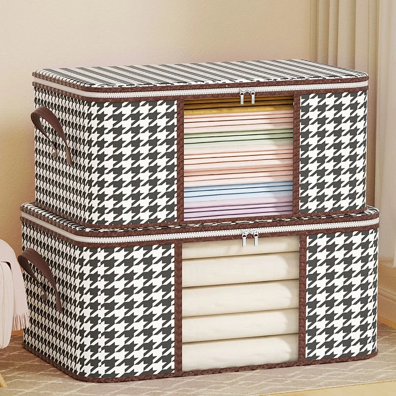New style Houndstooth Storage  - مراجعة Winter Clothing Storage وسعره