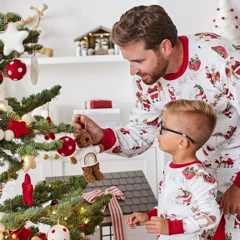 Xmas Family Look Pyjamas Santa - مراجعة Winter Clothing Looks وسعره