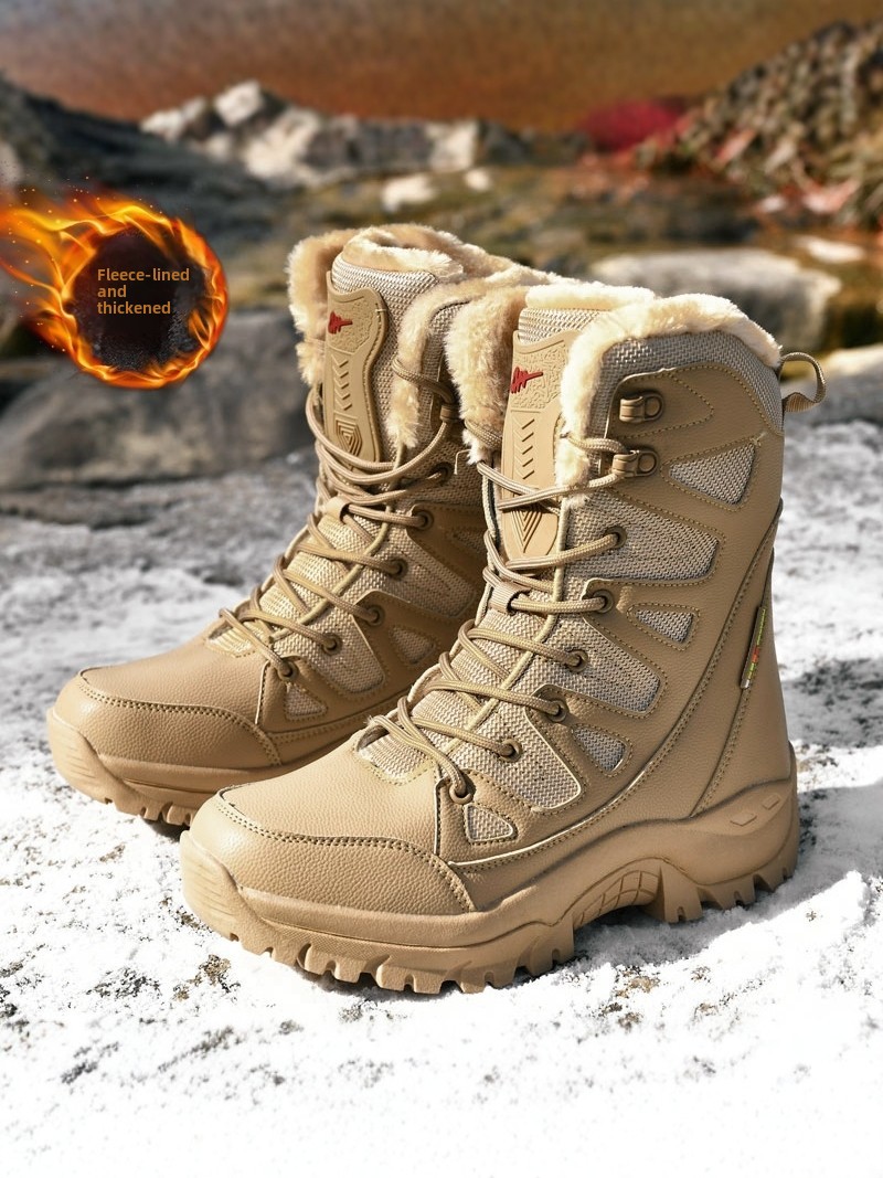 Men's Winter Snow Boots Thicke - مراجعة Snow Boot Fur Lined وسعره