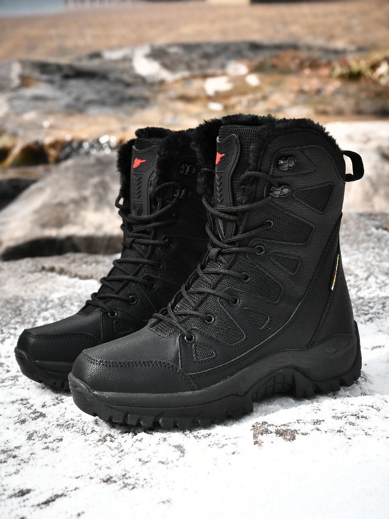 Men's Winter Snow Boots Thicke - مراجعة Snow Boot Fur Lined وسعره