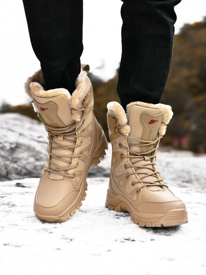 Men's Winter Snow Boots Thicke - مراجعة Snow Boot Fur Lined وسعره