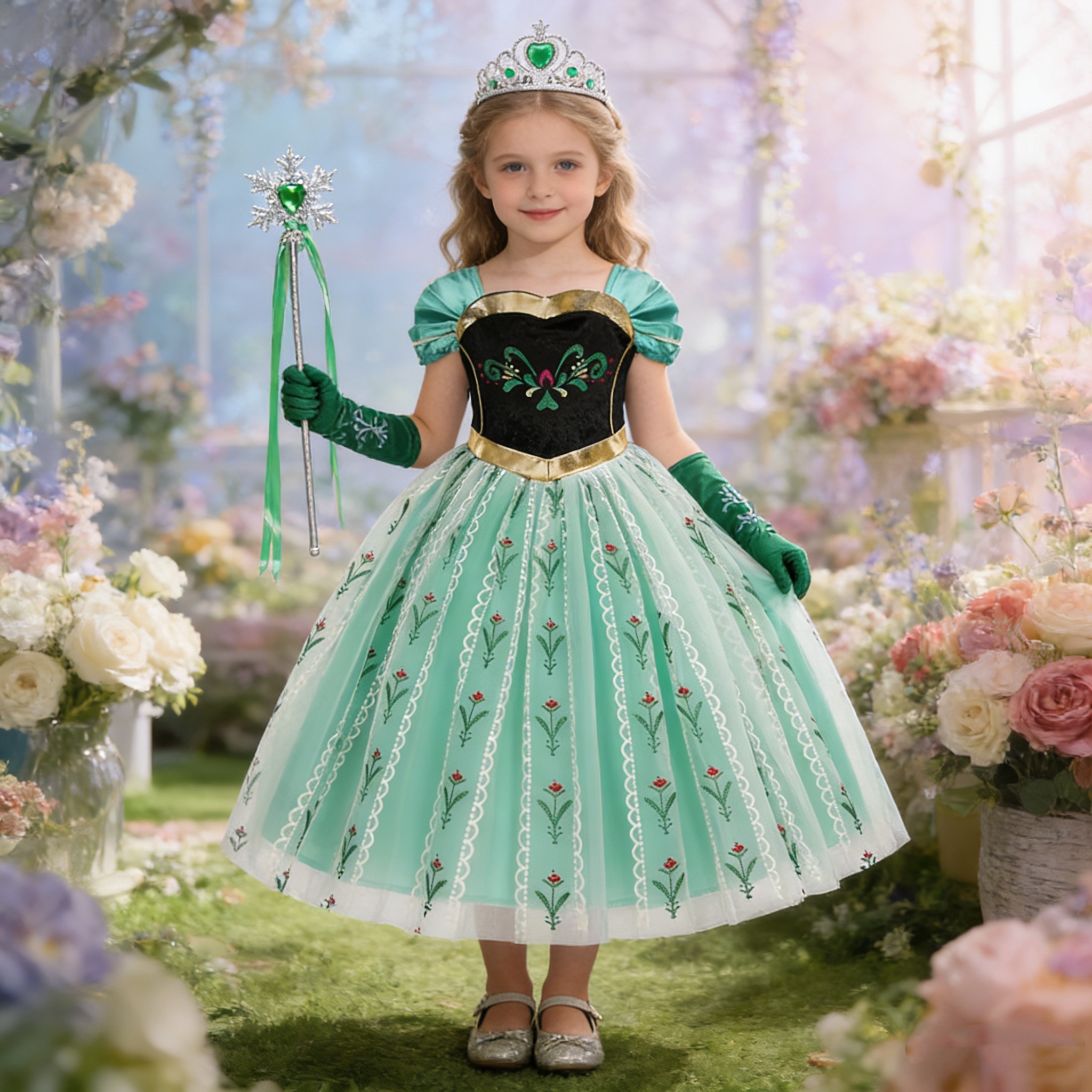 Full Printing Kids Cosplay Ann - مراجعة Winter Clothing Kids وسعره