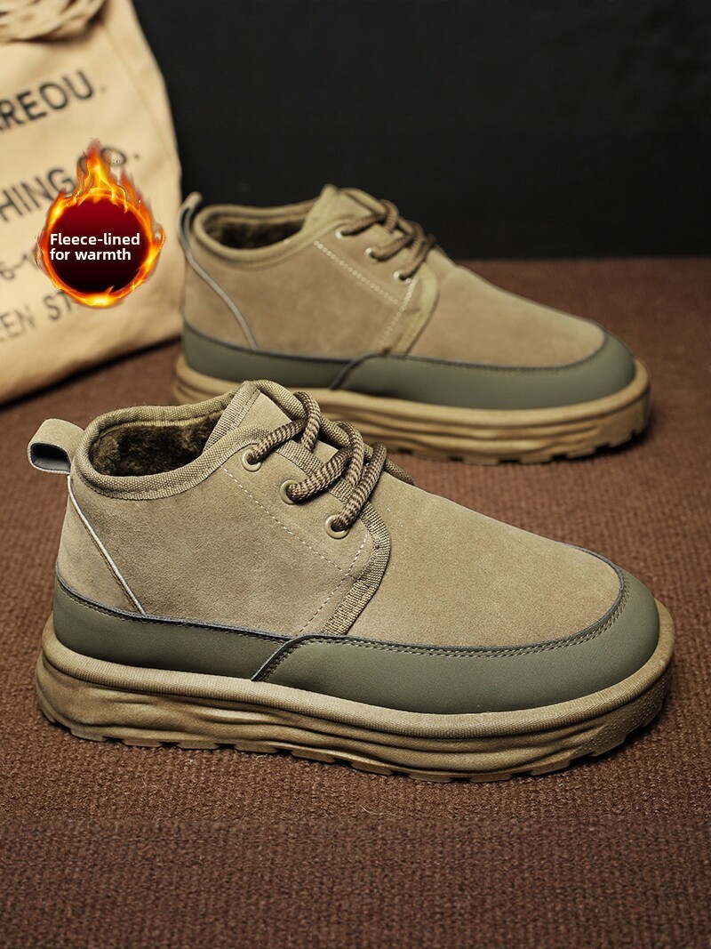 Men's Winter Snow Boots Fleece - مراجعة Snow Boot Fur Lined وسعره