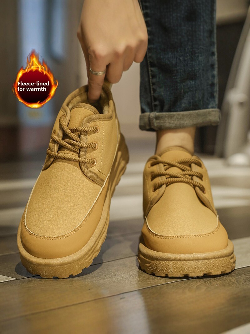 Men's Winter Snow Boots Fleece - مراجعة Snow Boot Fur Lined وسعره