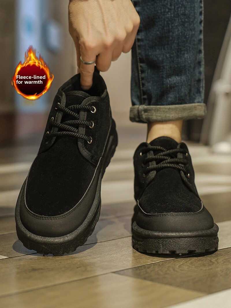 Men's Winter Snow Boots Fleece - مراجعة Snow Boot Fur Lined وسعره