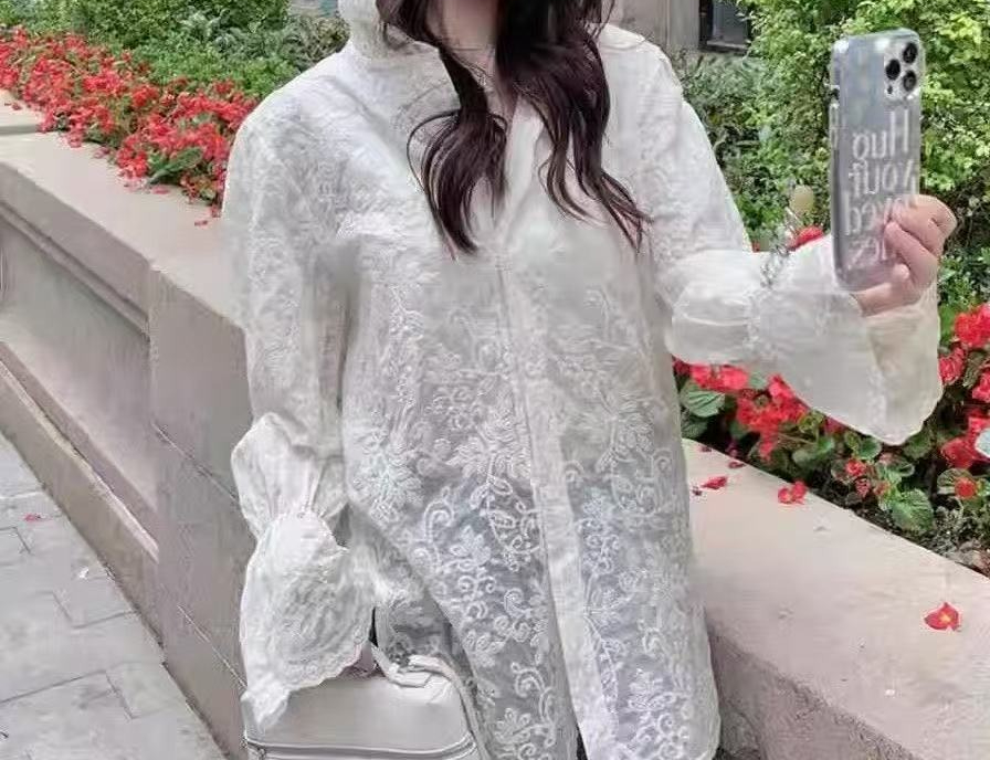 Sun Protection Lace Jacket Emp - مراجعة Winter Sun Clothing وسعره