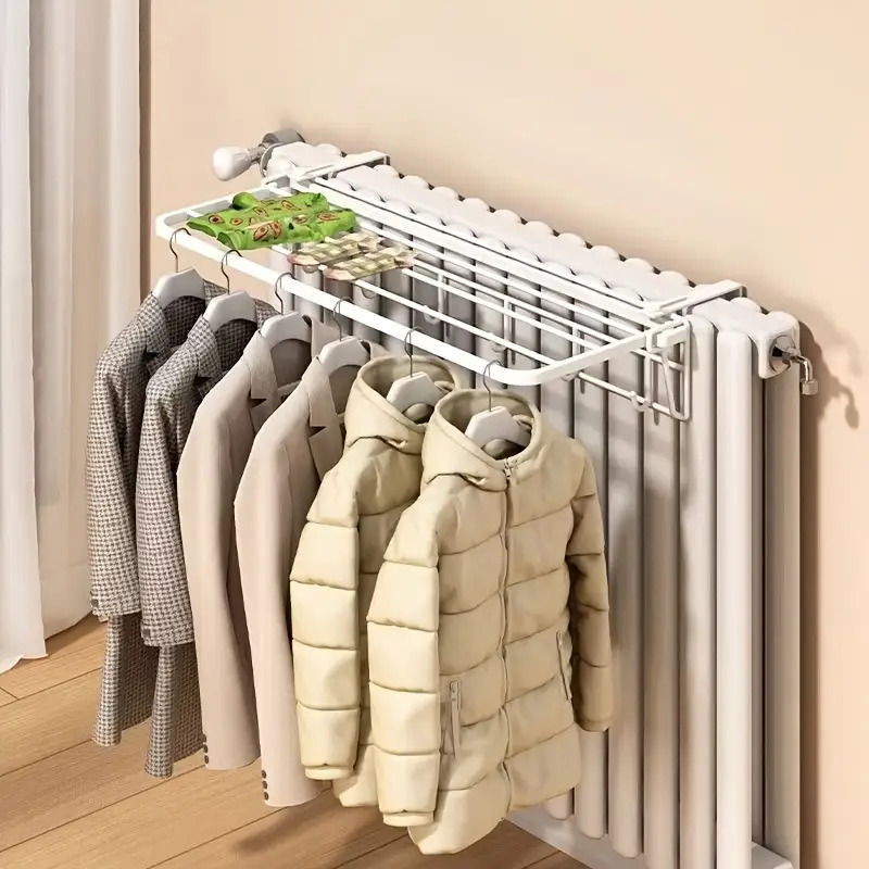 Heavy-Duty Wall-Mounted Radiat - مراجعة Winter Clothing Storage وسعره