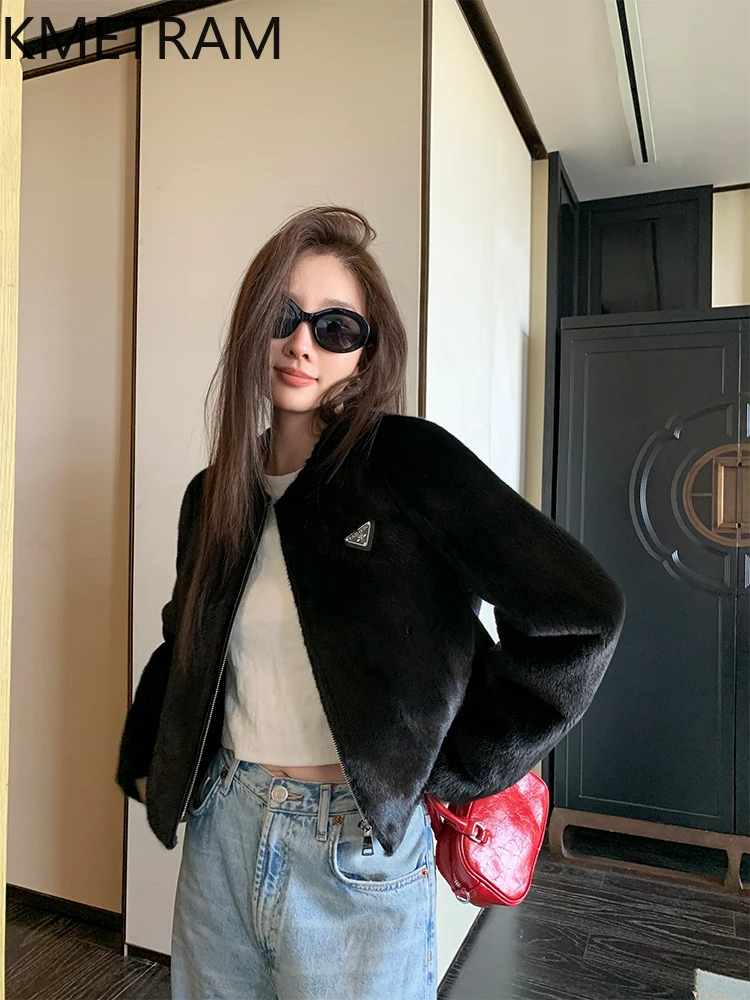 Natural Mink Fur Jacket Short  - مراجعة Quality Winter Clothing Jacket وسعره