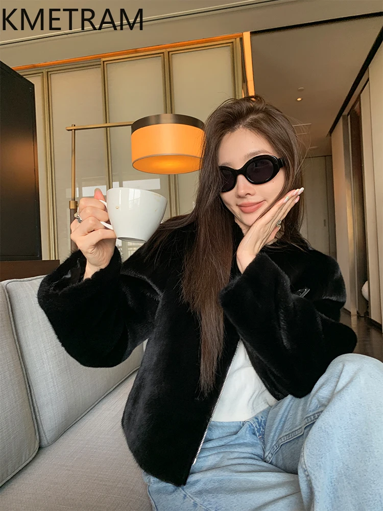 Natural Mink Fur Jacket Short  - مراجعة Quality Winter Clothing Jacket وسعره