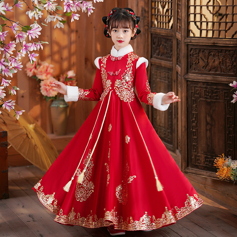 Girls Red Chinese New Year Clo - مراجعة Winter Clothing Kids وسعره