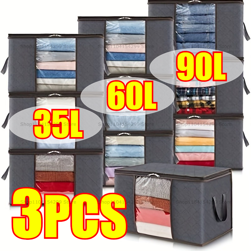Wardrobe Closet Clothes Organi - مراجعة Winter Clothing Storage وسعره