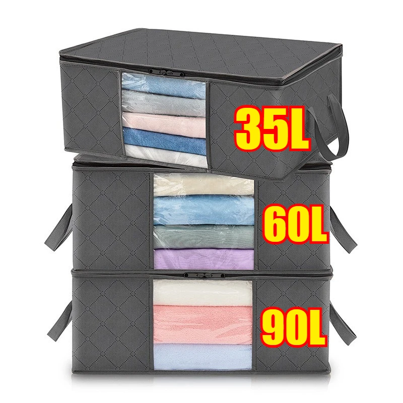 Wardrobe Closet Clothes Organi - مراجعة Winter Clothing Storage وسعره